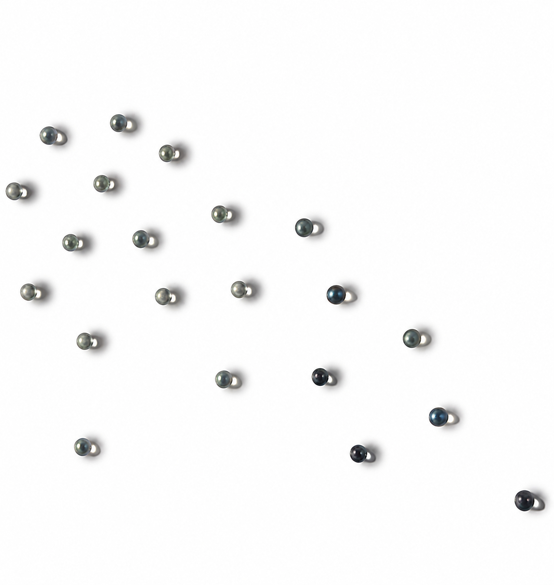 Untitled, 2000, Solid Glass Fumed. Min Wall Space 10' x 14' (305cm x 427cm) projection. Edition of 3. - Sculpture by Tom Bell