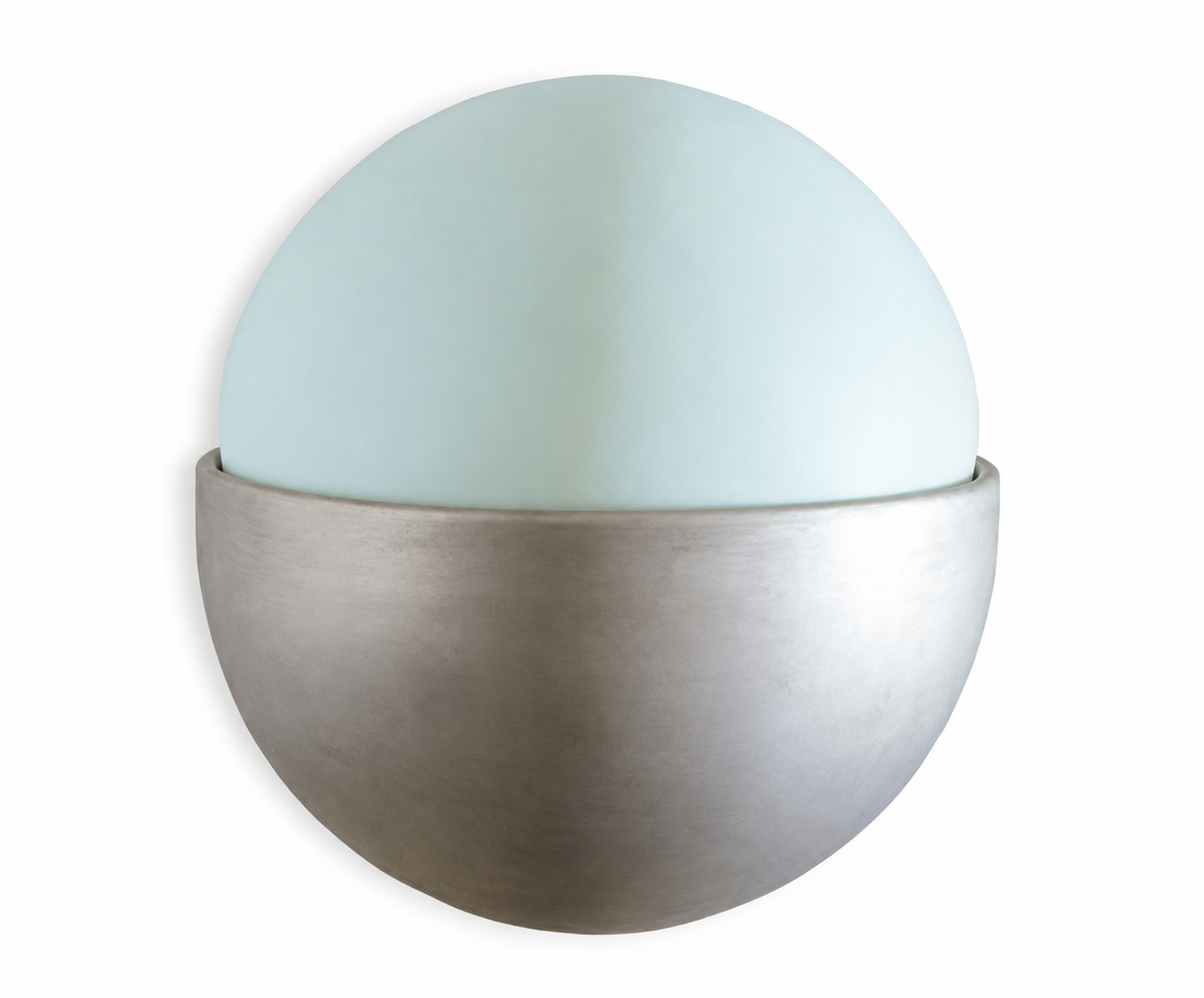 Untitled, 1995, Cast Aluminum and Resin. 18.5" x 19.5" (47cm x 50cm) Edition of 3. - Sculpture by Tom Bell