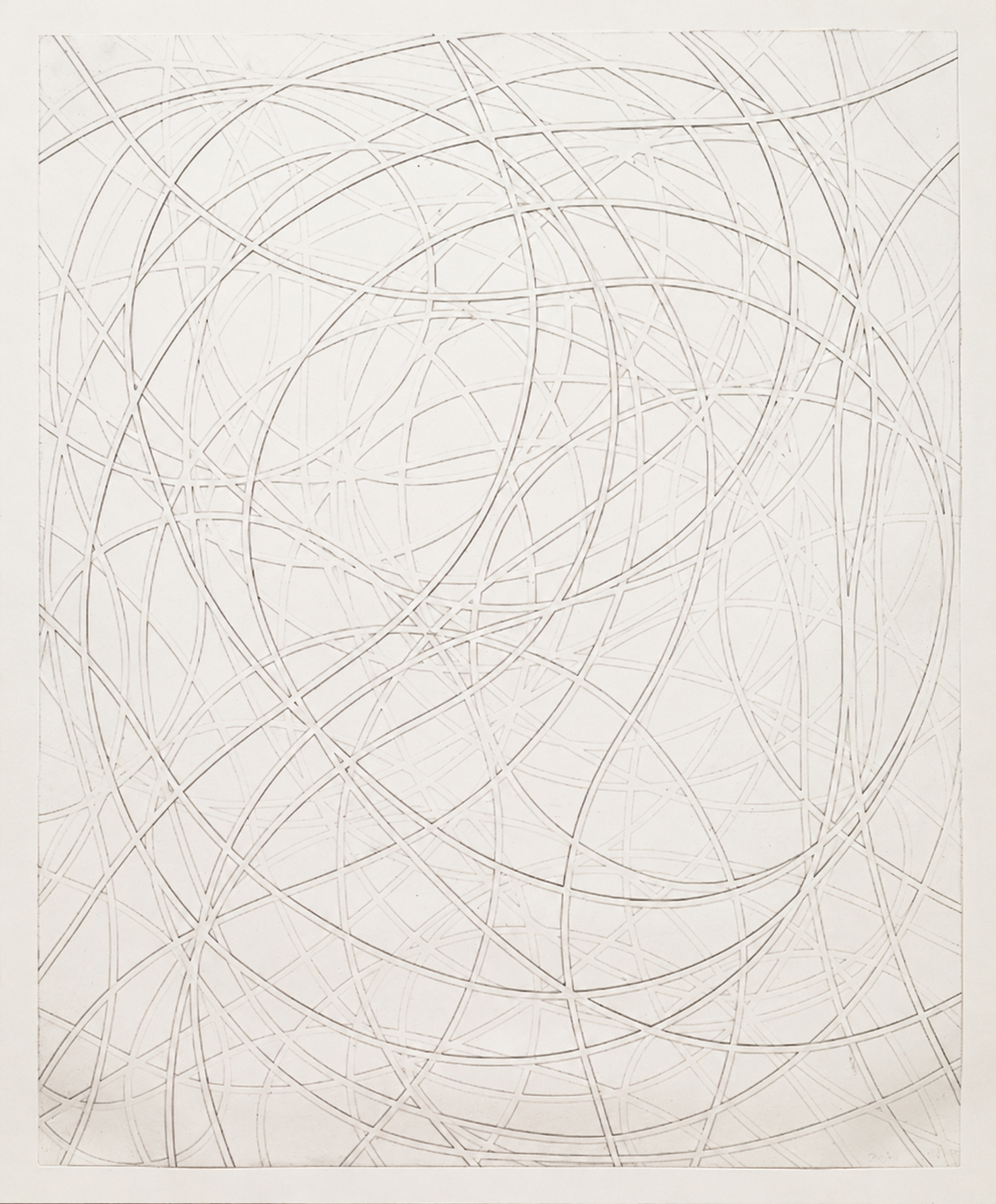 Untitled, 2003, 80cm x 100cm Edition 1/11. Aqua Tinte Ediciones Benveniste - Works on Paper by Tom Bell