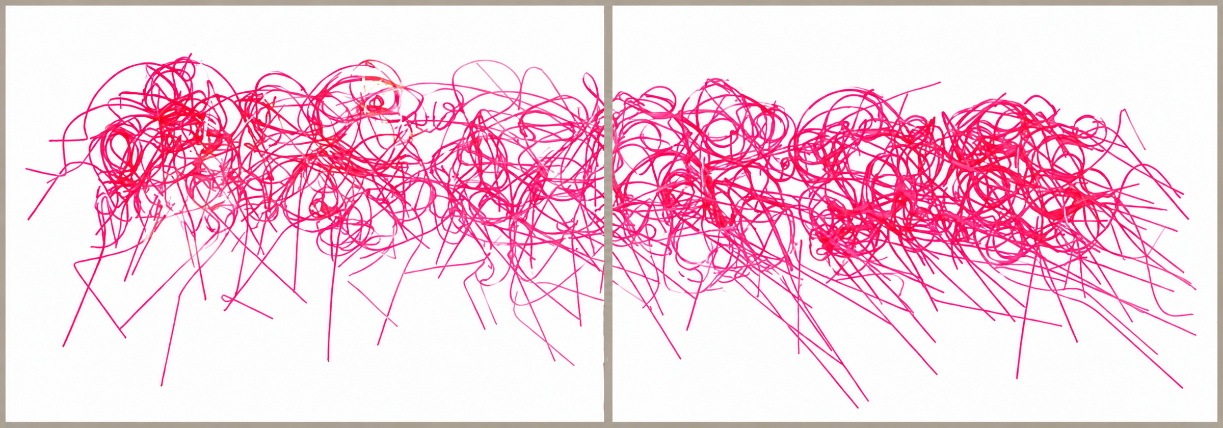 Untitled (Diptych), 2005, Photo Etching. Paper Size (Each): 69cm x 99cm Edition of 1/11 Ediciones Benveniste - Works on Paper by Tom Bell